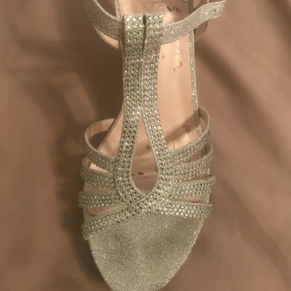 Silver heels